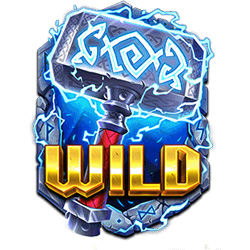 สัญลักษณ์ wild 21 Thor Lightning Ways